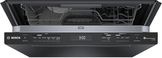 Bosch SHP78CM6N 800 Series, built-under dishwasher, 24'', Black