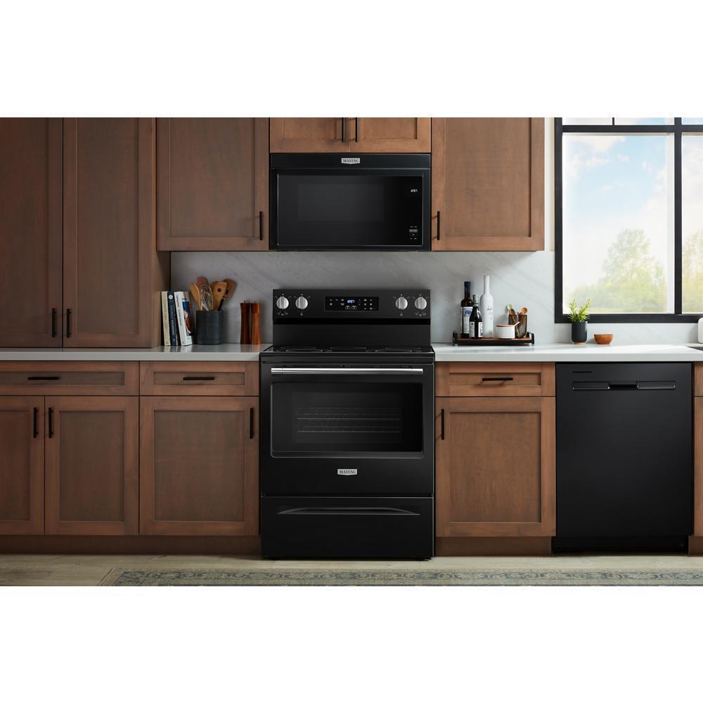 Maytag MFES4030RB 30-Inch Wide Electric Range With Steam Clean - 5.3 cu. ft.