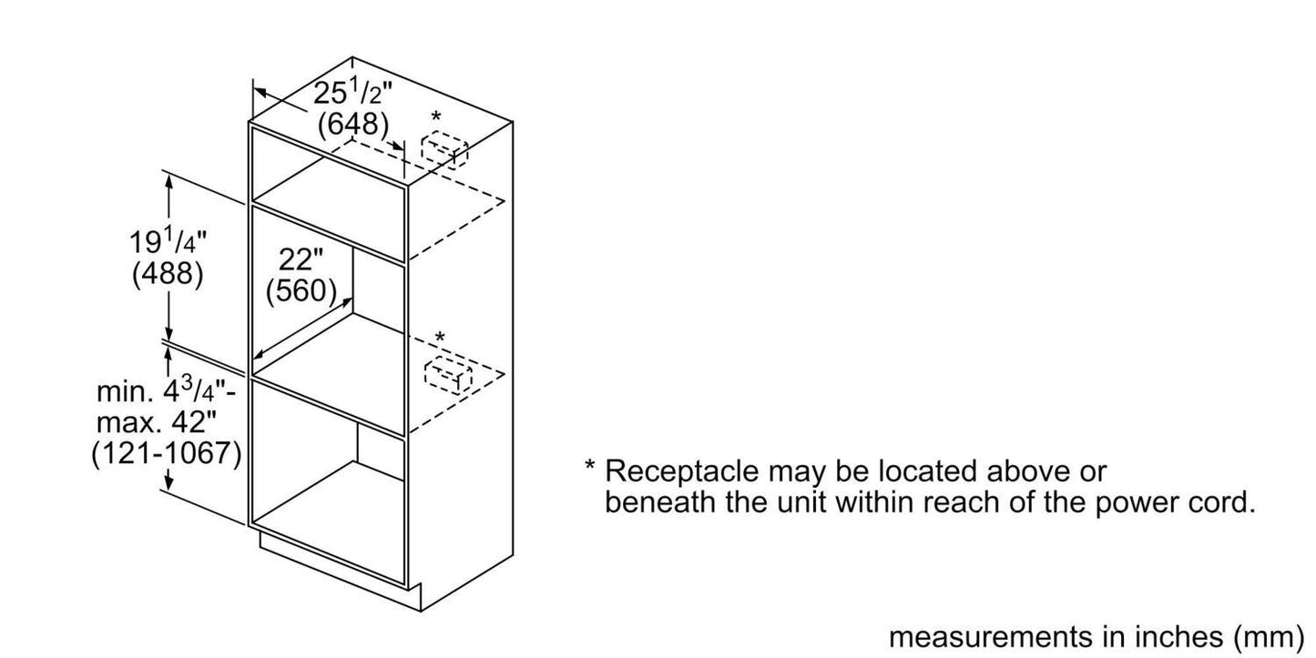 Bosch HMC87152UC 800 Series, Speed Oven, 27'', Stainless steel