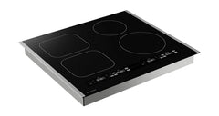 SCH2443GB Sharp 24 in. Induction Cooktop with Side Accessories