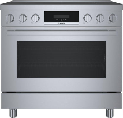 Bosch HIS8655U 800 Series, Induction freestanding range cooker, 36'', Stainless steel