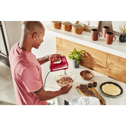 Kitchenaid KHM6118ER 6 Speed Hand Mixer with Flex Edge Beaters