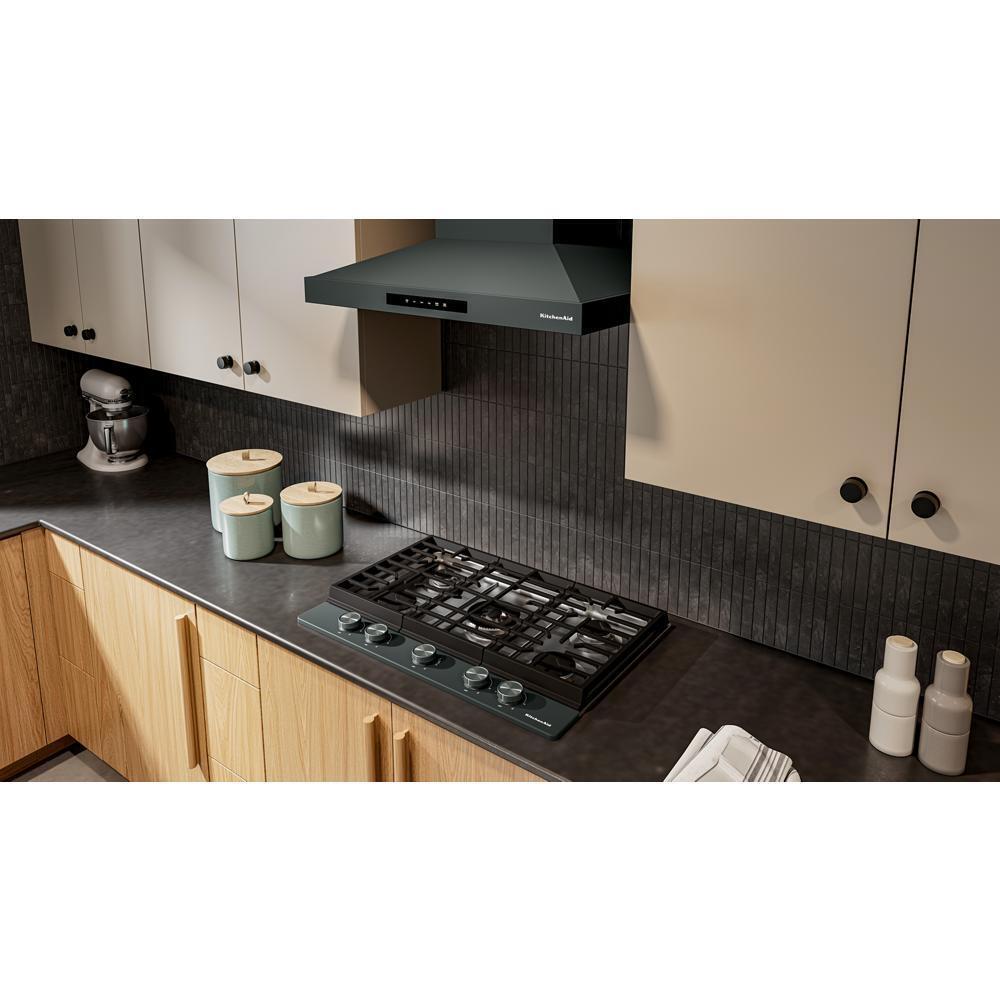 KCGK530SJP KitchenAid® 30 in. Gas Cooktop with 5 Burners and Integrated Wok Grate