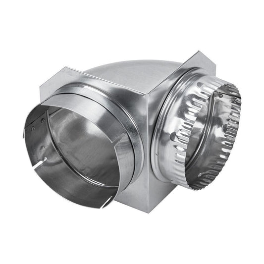 Kitchenaid 4396020BULK 90 Degree 5" Diameter Dryer Exhaust Wall Elbow Bulk Qty 24