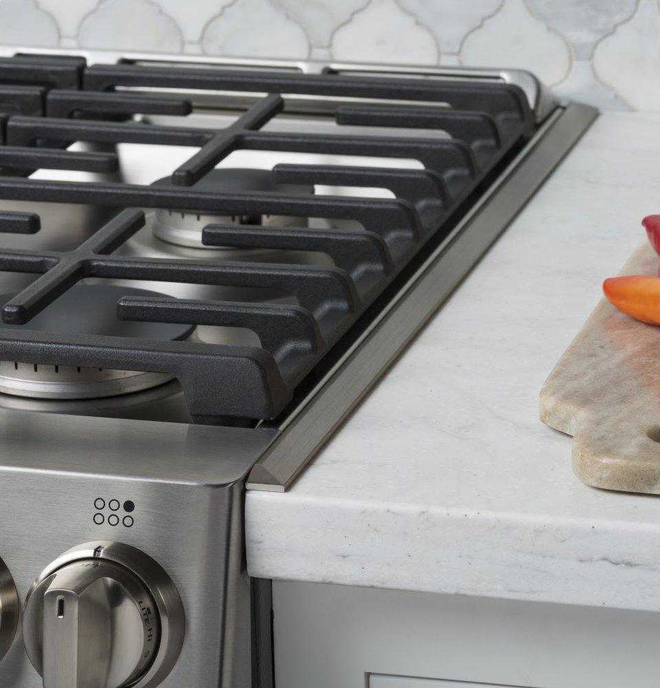 GE Profile™ 30" Smart Slide-In Front-Control Gas Range