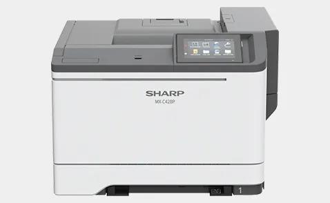 Sharp MXC428P MX-C428P Desktop color document system Prints up to 42 pages per minute Maximum paper capacity of 2,001 sheets Exceptional Image Quality with 1,200 x 1,200 dpi print resolution