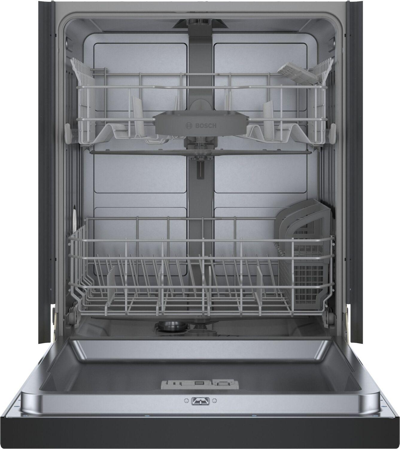 Bosch SHE3AEM6N 100 Series Dishwasher 24" Black