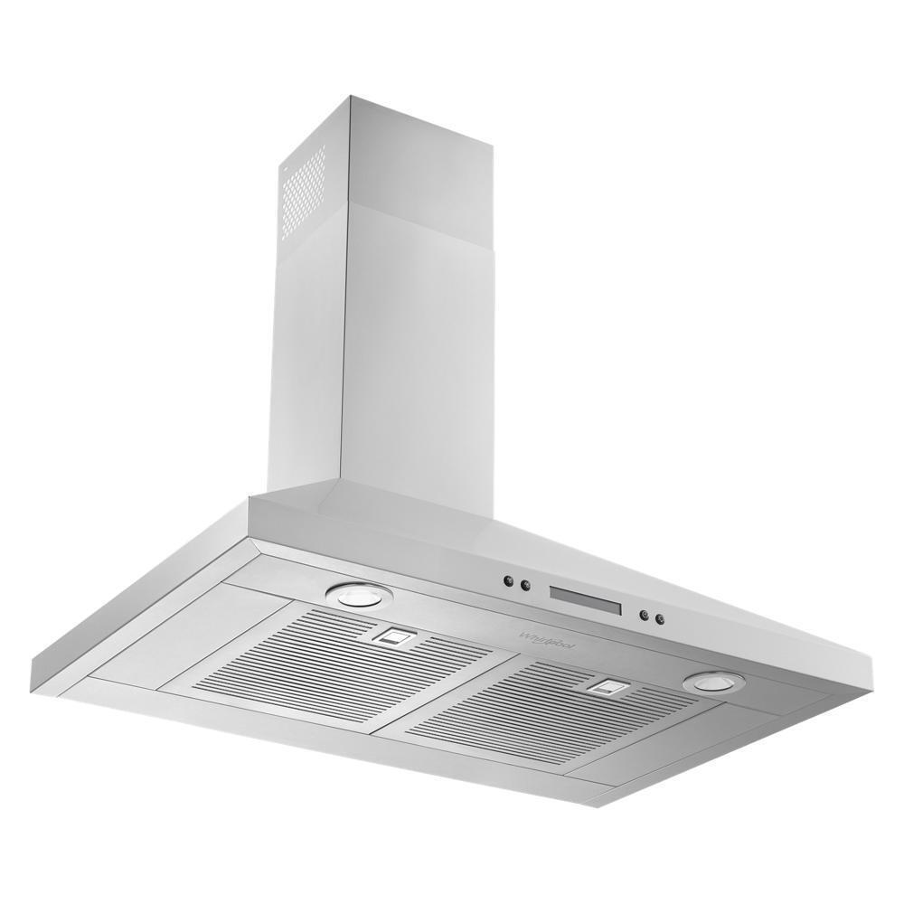 Whirlpool WVW93UC0LS 30" Chimney Wall Mount Range Hood with Dishwasher-Safe Grease Filters