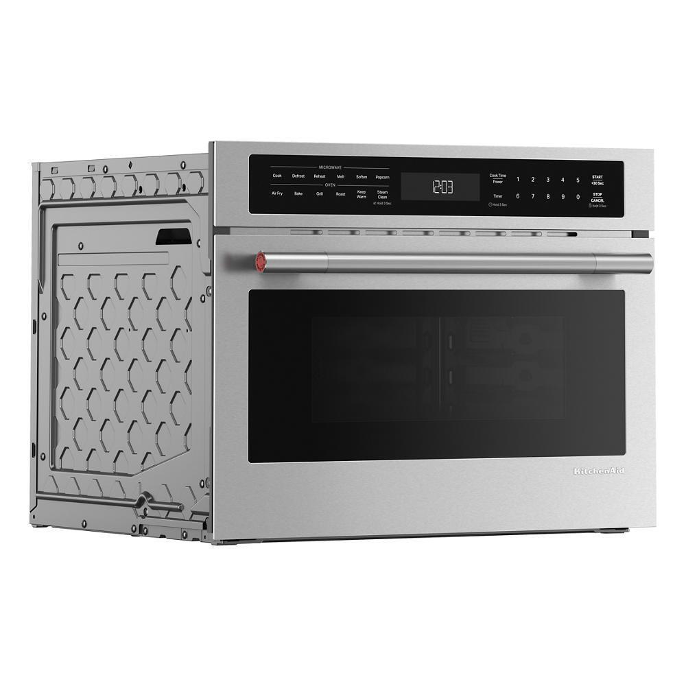 Kitchenaid KMBS724SPS 24" Built-In More-In-One Convection Microwave Speed Oven with Air Fry Mode