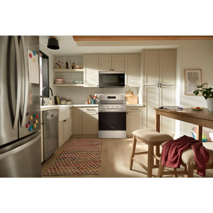Whirlpool WFGS5730SB 30-inch Gas Range with Air Cooking Technology and EZ-2-Lift™ Hinged Grates