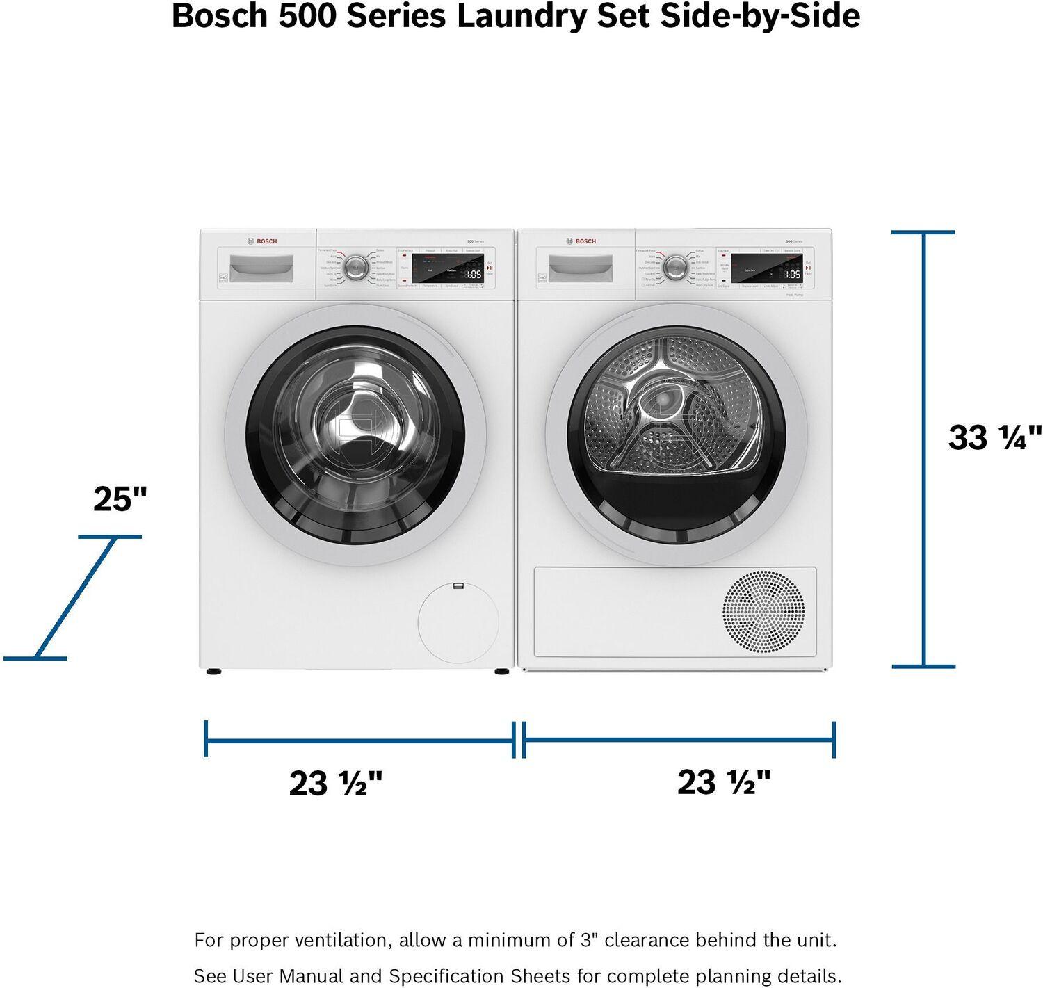 500 Series Compact Washer 1400 rpm WAW285H1UC