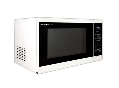 Sharp 1.4 cu. ft. White Countertop Microwave Oven