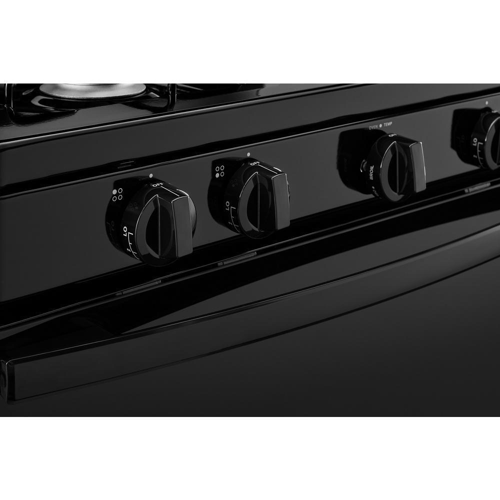 AGR4203MNS Amana® 30-inch Gas Range with Easy-Clean Glass Door