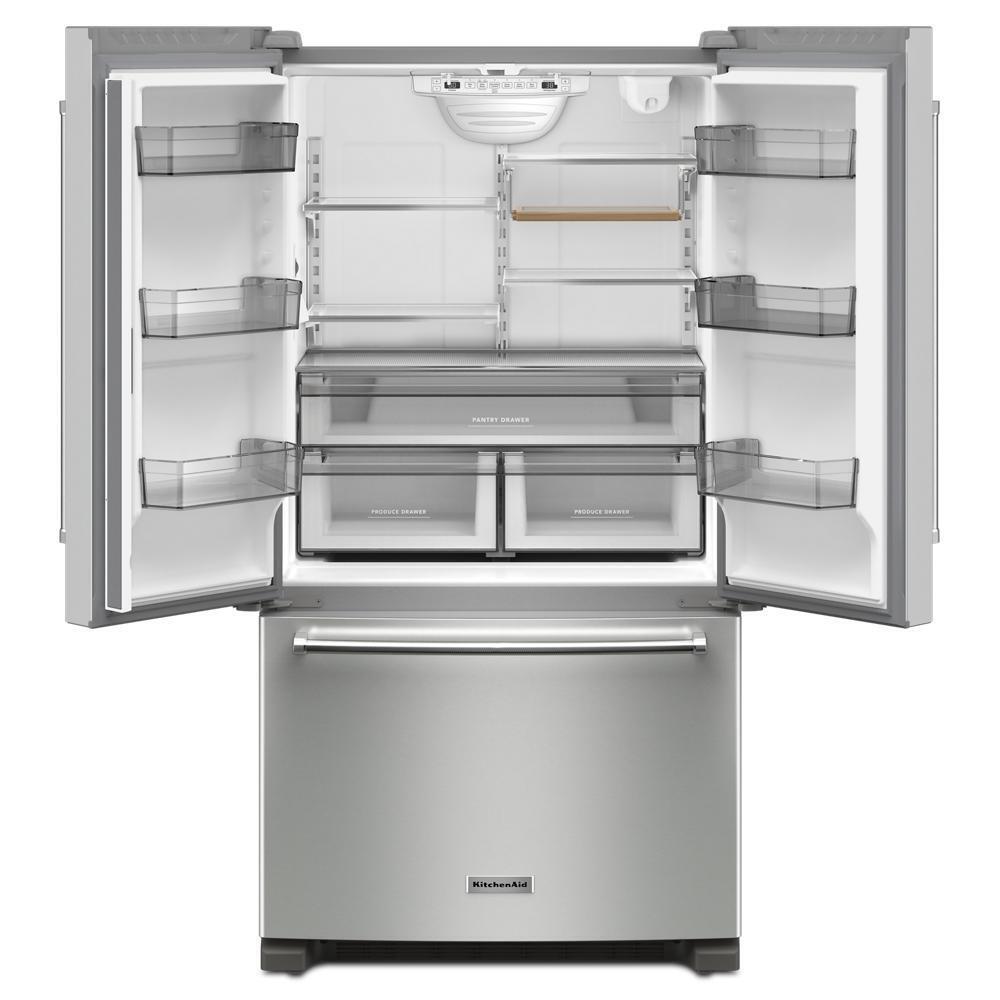 Kitchenaid KRFC136RPS 20 cu. ft. 36-Inch Width Counter-Depth French Door Refrigerator with Interior Dispense
