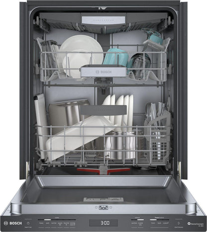 Bosch SHP78CM4N 800 Series, built-under dishwasher, 24'', Brushed black steel anti-fingerprint