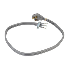 Kitchenaid PT220 4' Electric Range Power Cord 3 Wire 40 Amp Right Angle Plug