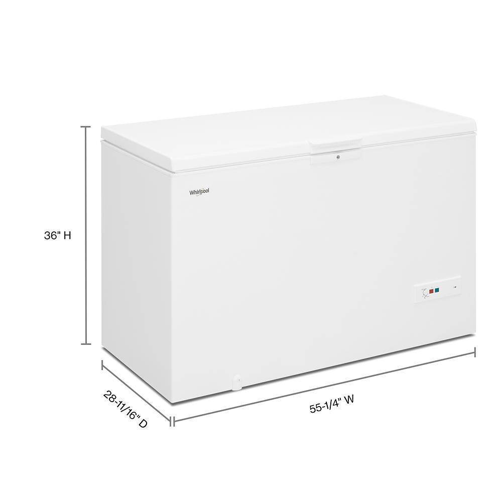 Whirlpool WZC5216LW 16 Cu. Ft. Convertible Chest Freezer with 3 Storage Levels