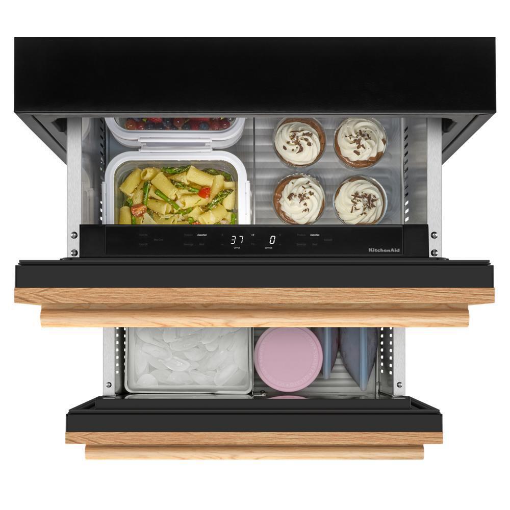 Kitchenaid KURT524SPA 24" Panel-Ready Undercounter Double-Drawer Refrigerator
