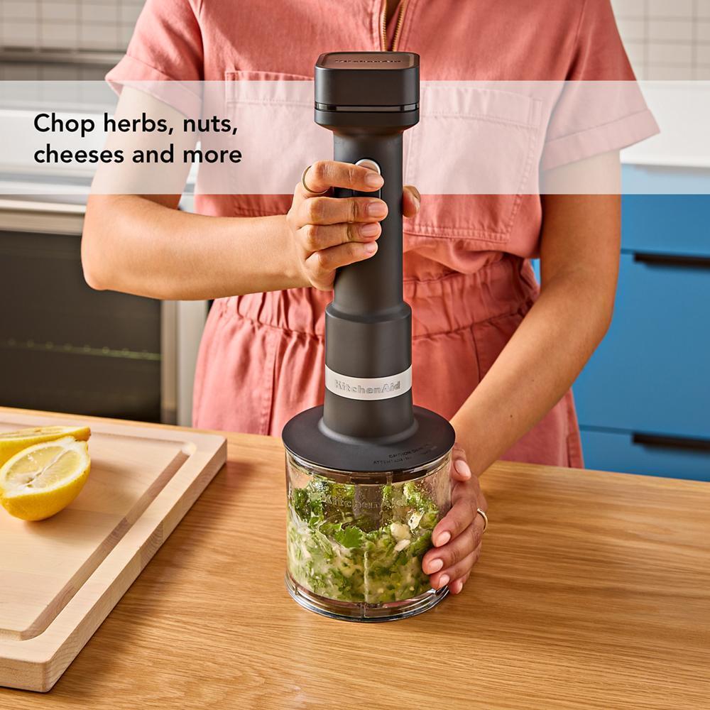 KHBRV05BM KitchenAid Go® Cordless Hand Blender with Accessories - battery sold separately