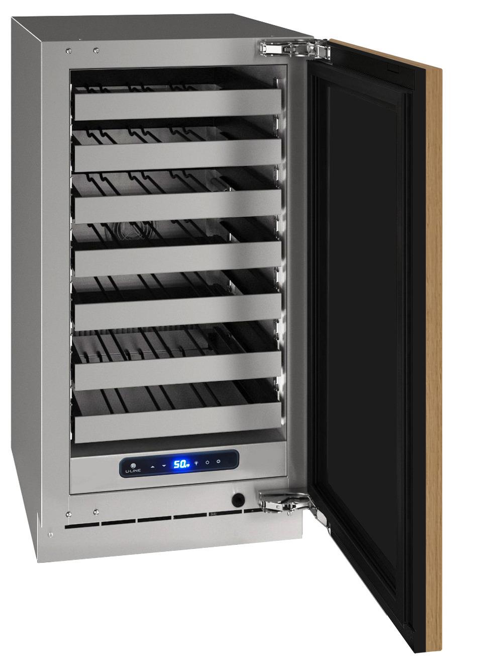 U-Line UHWC518IS01A Hwc518 18" Wine Refrigerator With Integrated Solid Finish and Field Reversible Door Swing (115 V/60 Hz)