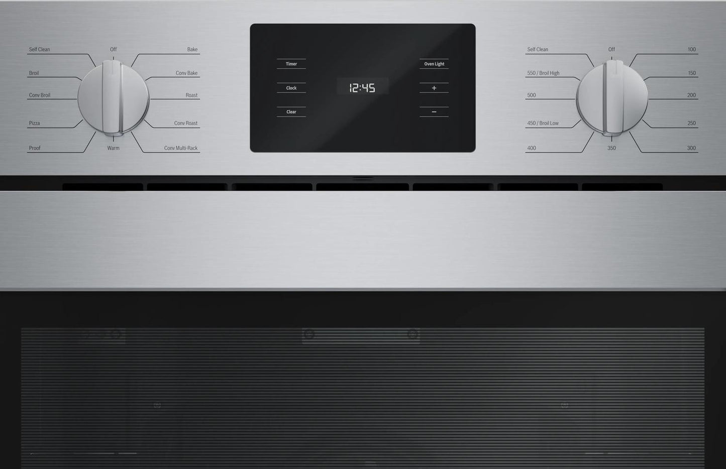 Bosch HBL5455RUC 500 Series, Built-in oven, 30'', Door Hinge: right, Stainless steel