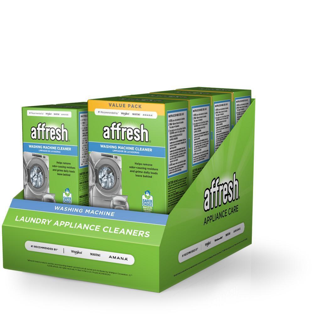 Kitchenaid AFFCTLDRY Display: 8 ct. assorted affresh Appliance Cleaners in full color printed countertop display
