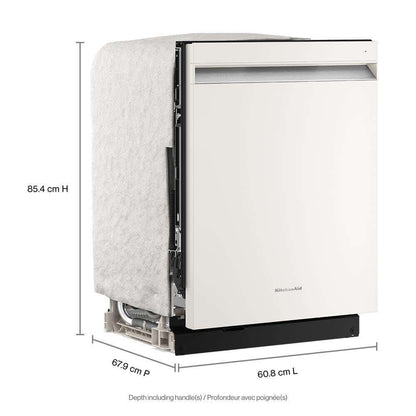 KDPS624SPL KitchenAid® 360(degree) Max Jets™ Third Rack Dishwasher with Advanced ProDry™ System, 44 dBA