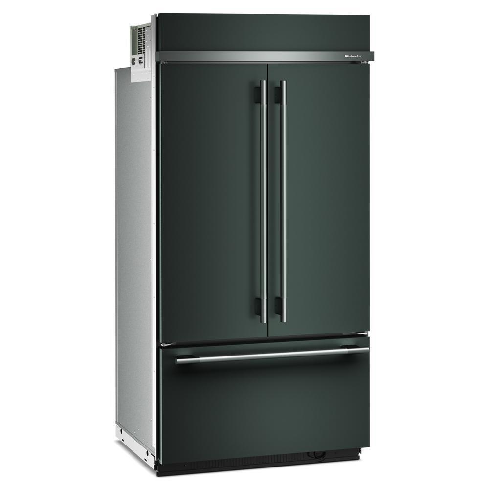 Kitchenaid KBFN542SJP 24.2 Cu. Ft. 42" Built-In French Door Bottom Mount Refrigerator with Platinum Interior