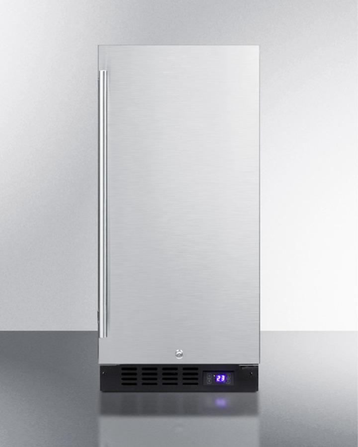 Summit SCFF1533BSS 15" Built-in All-freezer