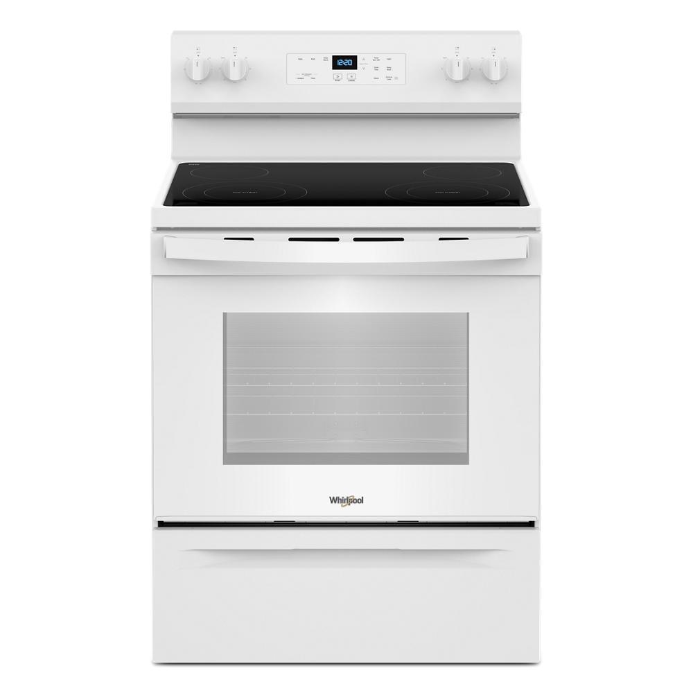 Whirlpool WFES3030RW 30-inch Electric Range with No Preheat Mode