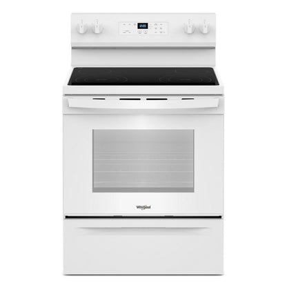 Whirlpool WFES3030RW 30-inch Electric Range with No Preheat Mode