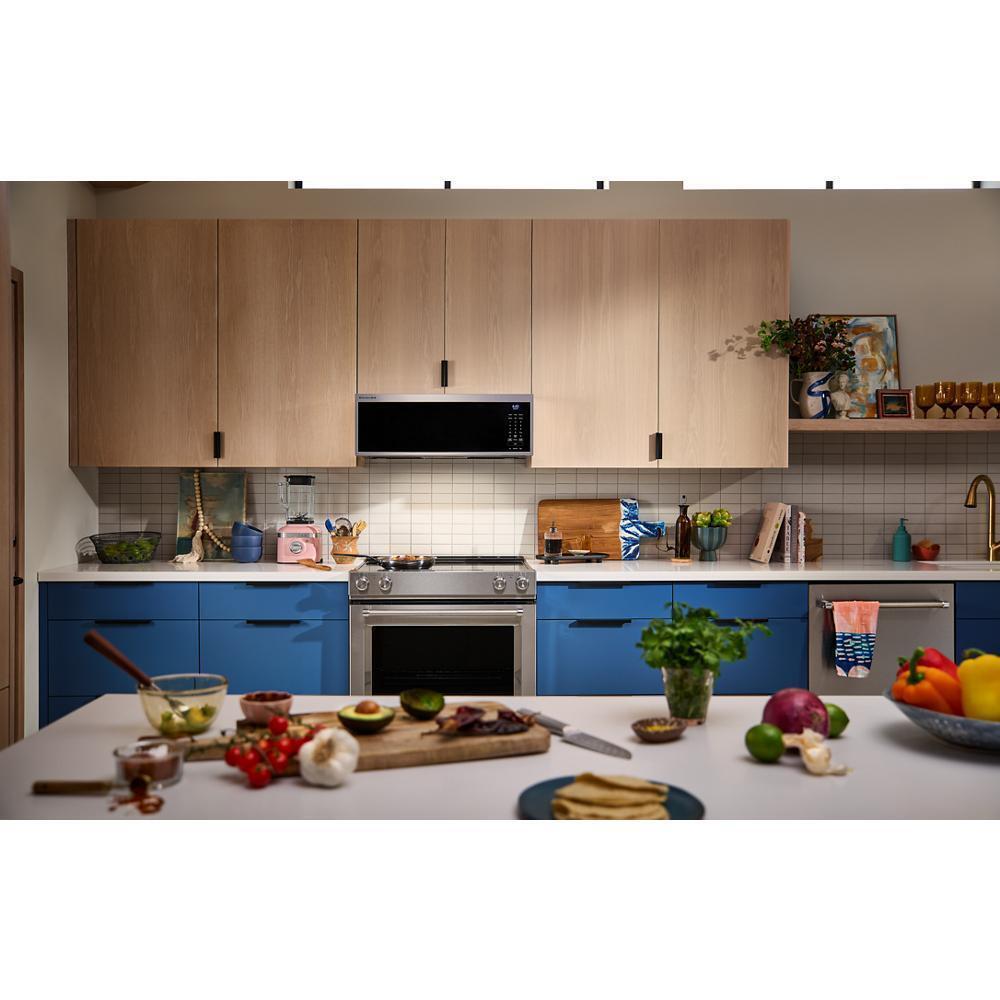 Kitchenaid KMML550RPS Smart Low Profile Microwave Hood Combination with Dual Fan Ventilation