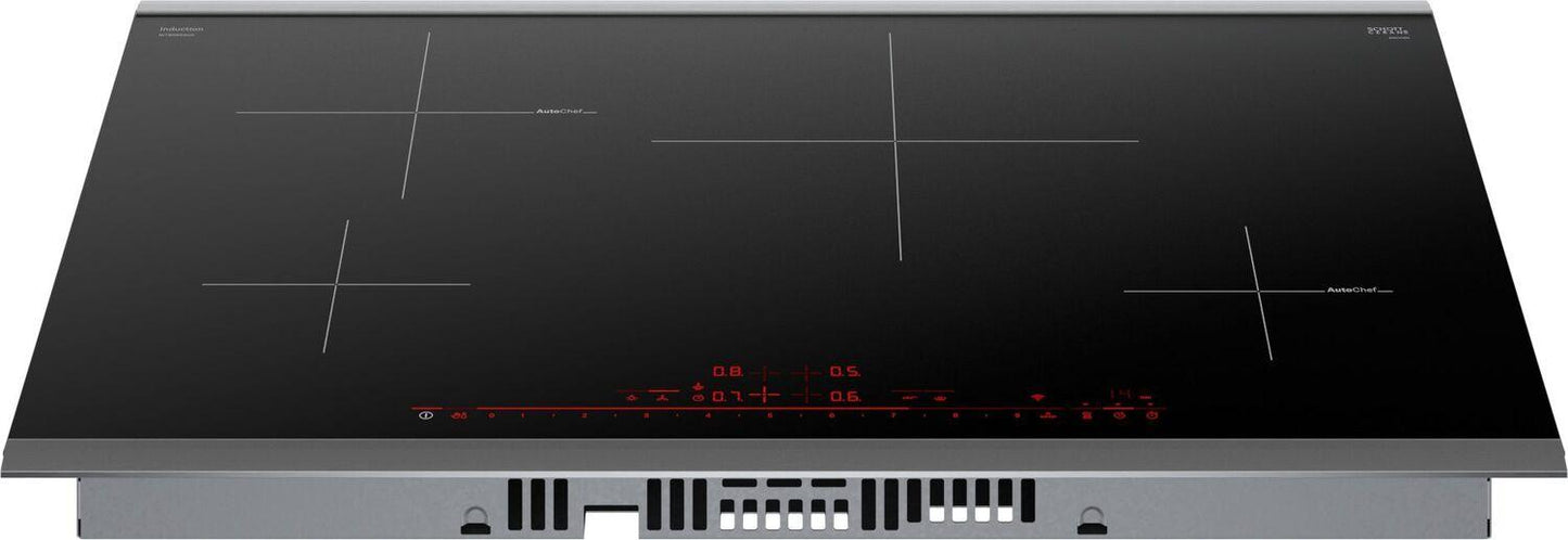 Bosch NIT8060SUC 800 Series Induction Cooktop 30" Black, surface mount with frame