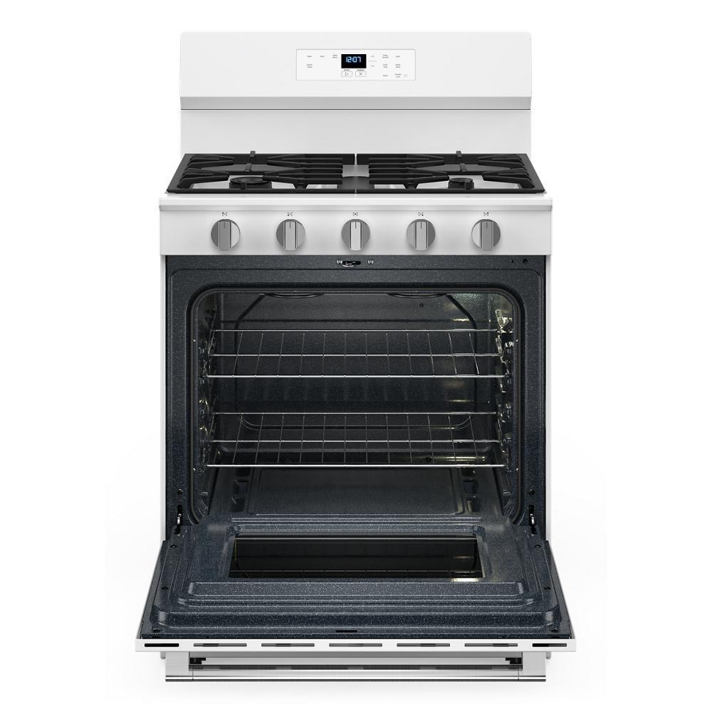 Maytag MFGS4030RW 30-Inch Wide Gas Range With Steam Clean - 5.0 cu. ft.