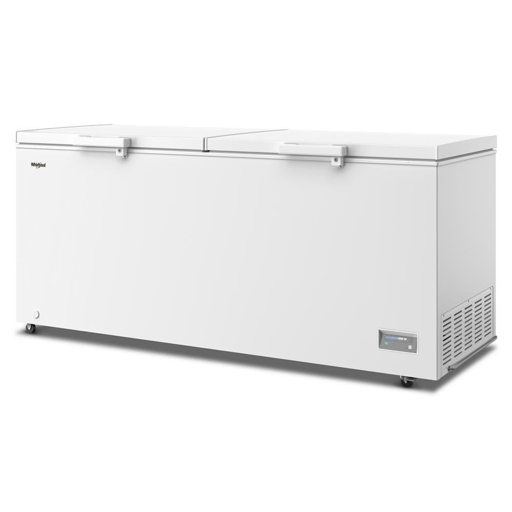 WZCC5522TW Whirlpool® 22 cu. ft. Convertible Freezer-to-Fridge Chest Freezer with 4 Storage Baskets