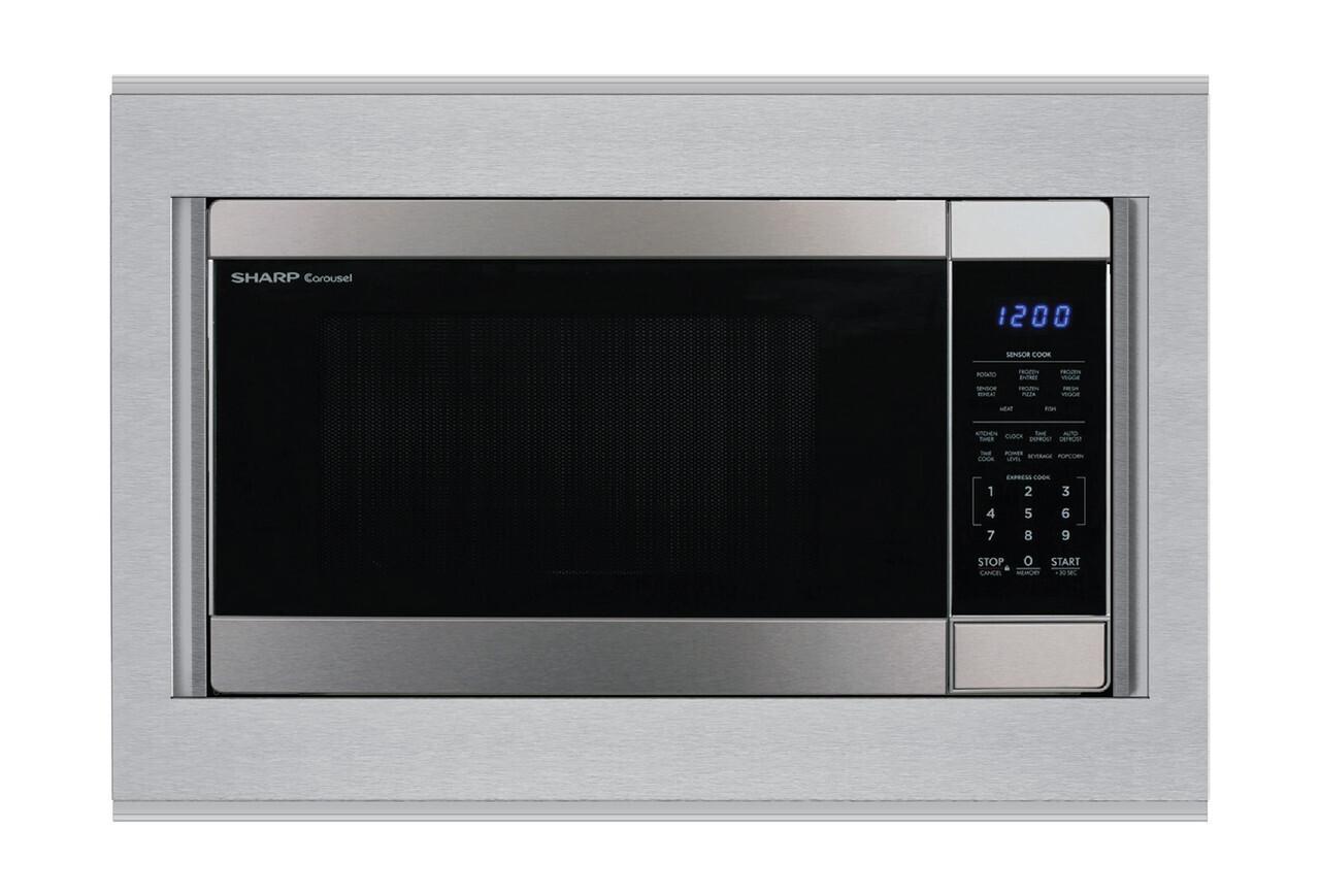 SKM430F9HS Sharp 30 in. Built-In Microwave Trim Kit