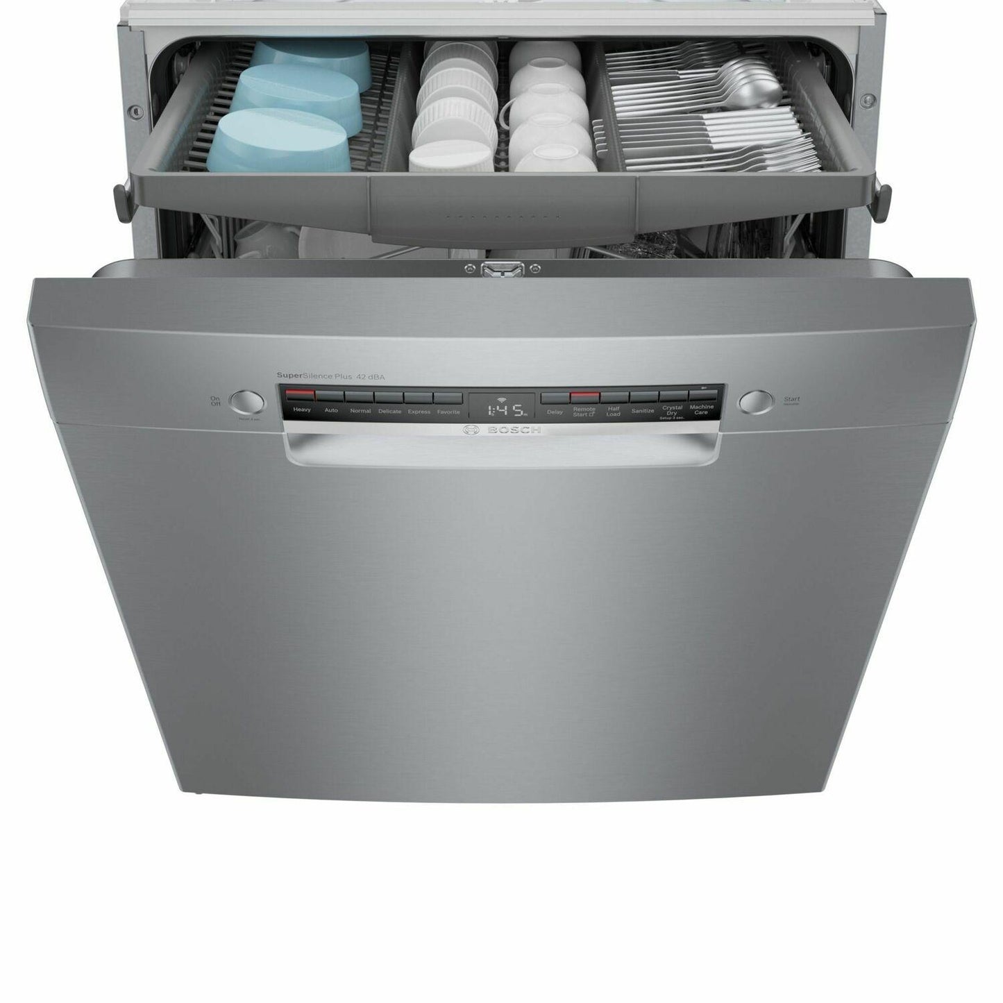 Bosch 800 Series Dishwasher 24'' stainless steel SGE78B55UC