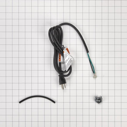 Kitchenaid W11365011 6' Dishwasher Power Cord 3 Wire 13 Amp Straight Plug