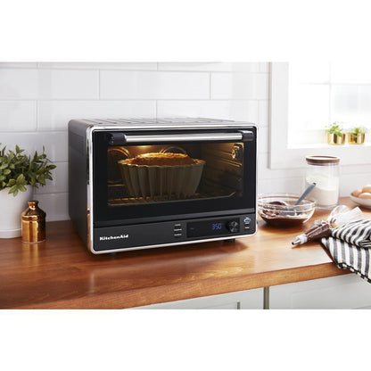 Kitchenaid KCO224BM Dual Convection Countertop Oven with Air Fry and Temperature Probe