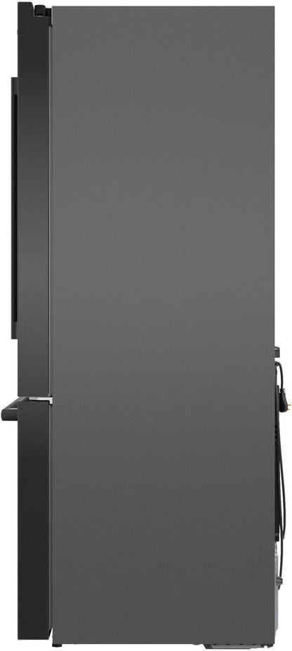 Bosch B36CD50SNB 500 Series French Door Bottom Mount Refrigerator 36" Black Stainless Steel, Total No Frost