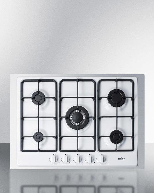 Summit GC5271WTK30 30" Wide 5-burner Gas Cooktop