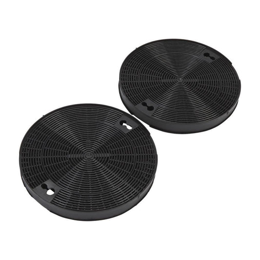 Kitchenaid W10272068 2-Pack Charcoal Range Hood Filters for Various Models - jxw0330w and uxt5536aa
