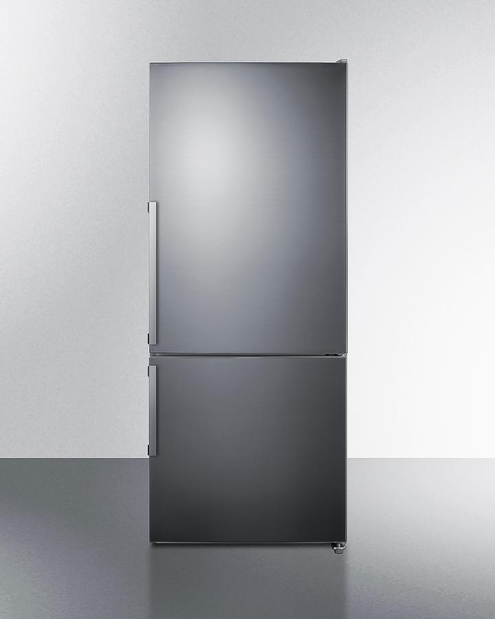 Summit 28" Wide Bottom Freezer Refrigerator