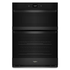 Whirlpool WOEC5030LB 6.4 Total Cu. Ft. Combo Wall Oven with Air Fry When Connected