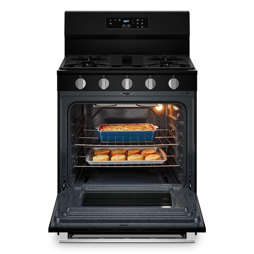 Maytag MFGS4030RB 30-Inch Wide Gas Range With Steam Clean - 5.0 cu. ft.