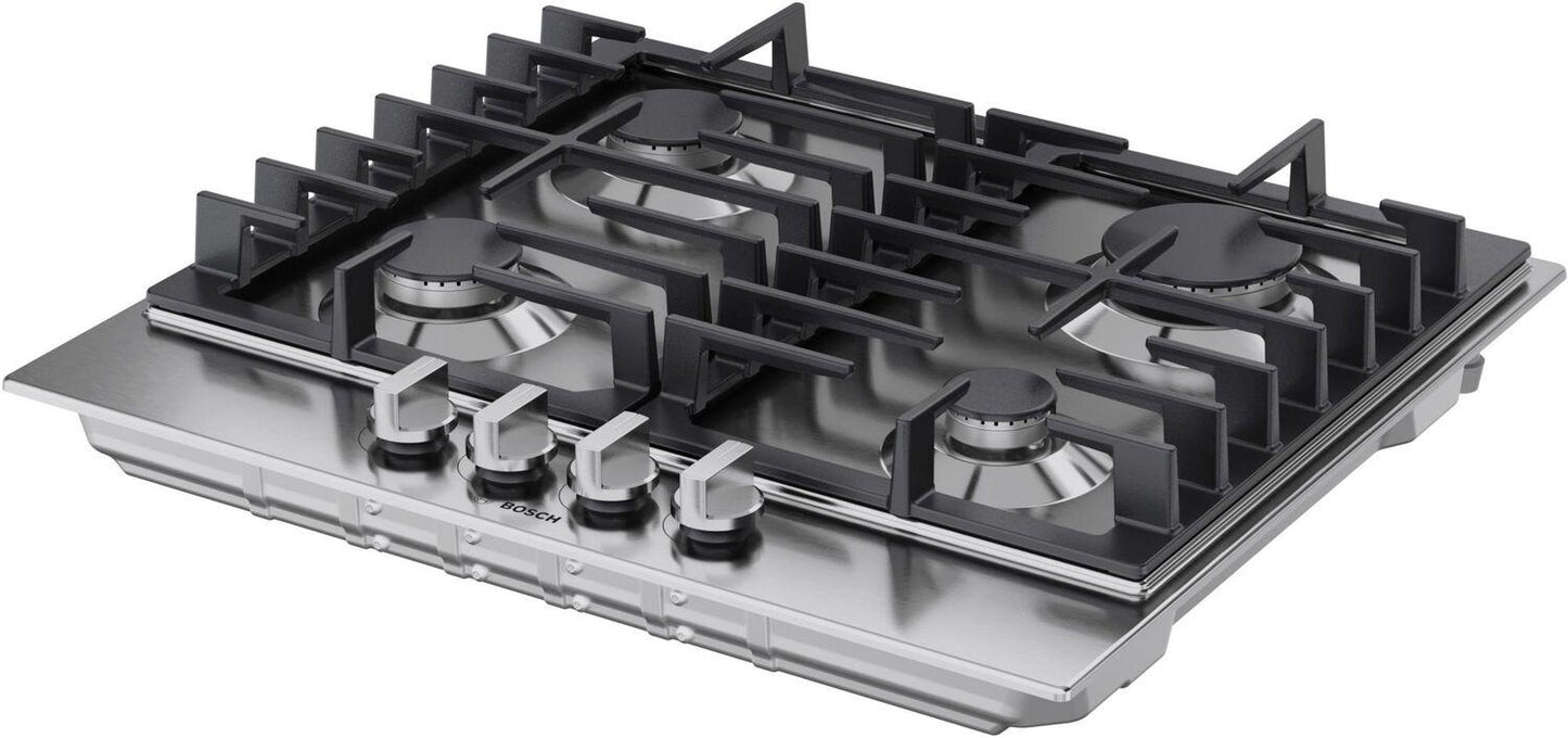 Bosch NGM3450UC 300 Series Gas Cooktop 24" Stainless steel