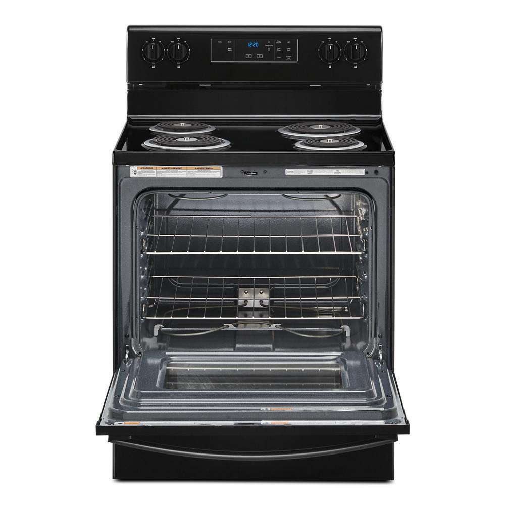 Whirlpool WFC150M0JB 4.8 cu. ft. Electric Range with Keep Warm setting