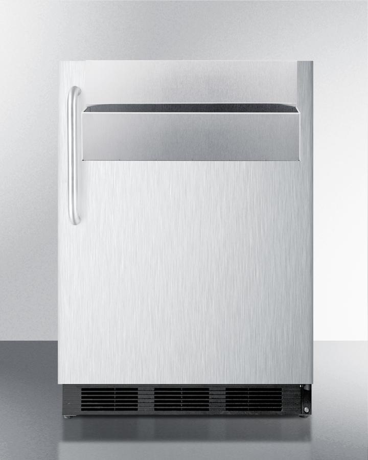 Summit SPR7BOSSTSR 24" Wide Outdoor All-refrigerator, With Speed Rail