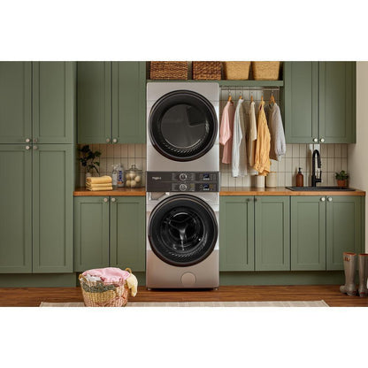 Whirlpool WEF5727TR Smart ENERGY STAR® Front Load Laundry Tower with UV Clean Technology & FreshFlowTM Vent System 4.5 cu. ft. Washer & 7.4 cu. ft. Electric Dryer