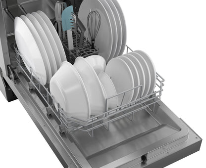 Sharp SDW4523MS 18 in. Stainless Steel 47 dB Dishwasher